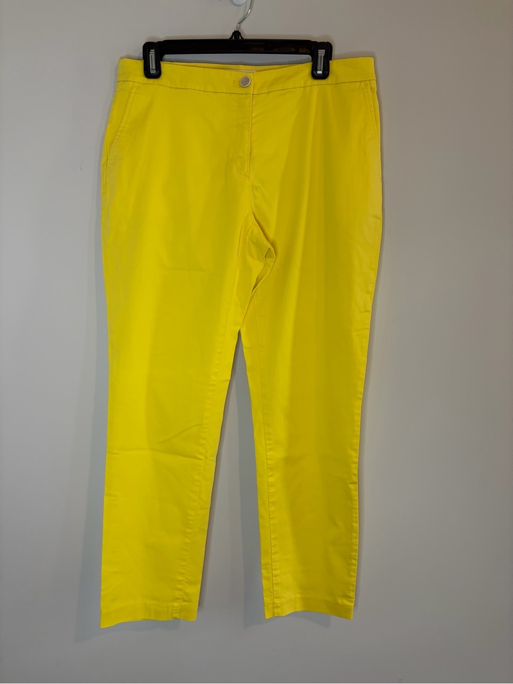 BRAX Style Maron City Sport Yellow Slim Chino Trousers Size 32/32 (EU 42)